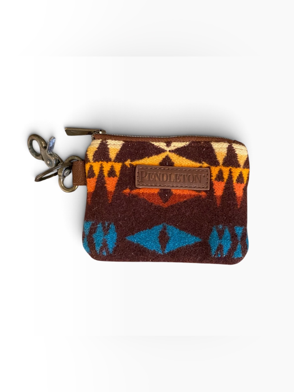 PENDLETON WOOL COIN PURSE KEY RING